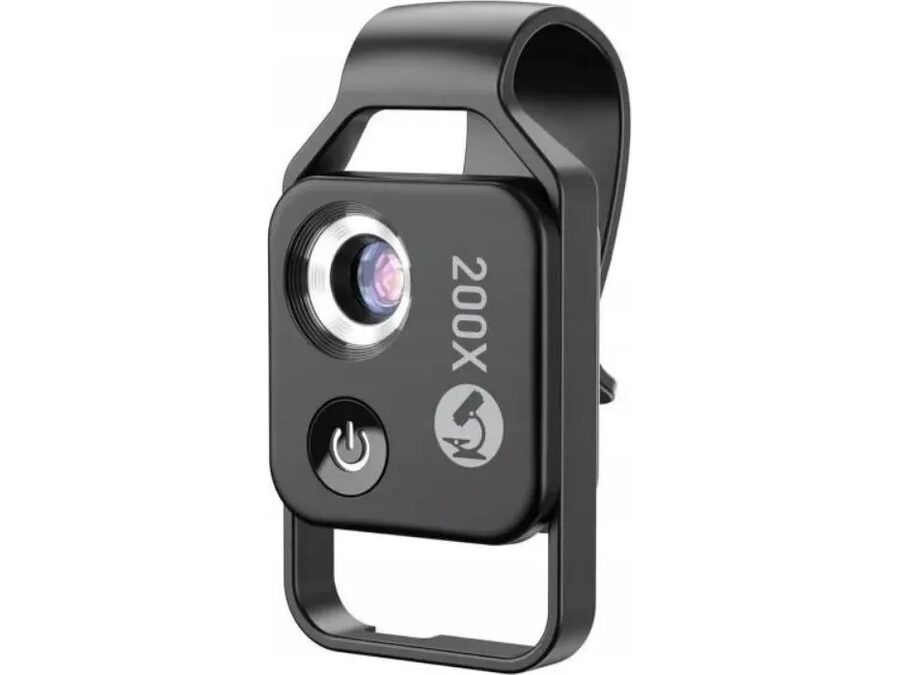 200× mikroskoplinse til smartphone